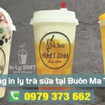 in Ly Trà Sữa Buôn Ma Thuột